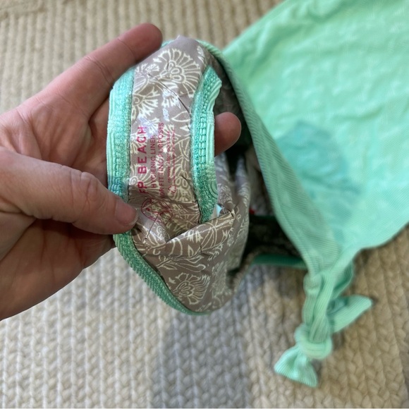 NEW Free People Pamela The Pamela One Piece Swimsuit Teal Blue - Picture 4 of 6